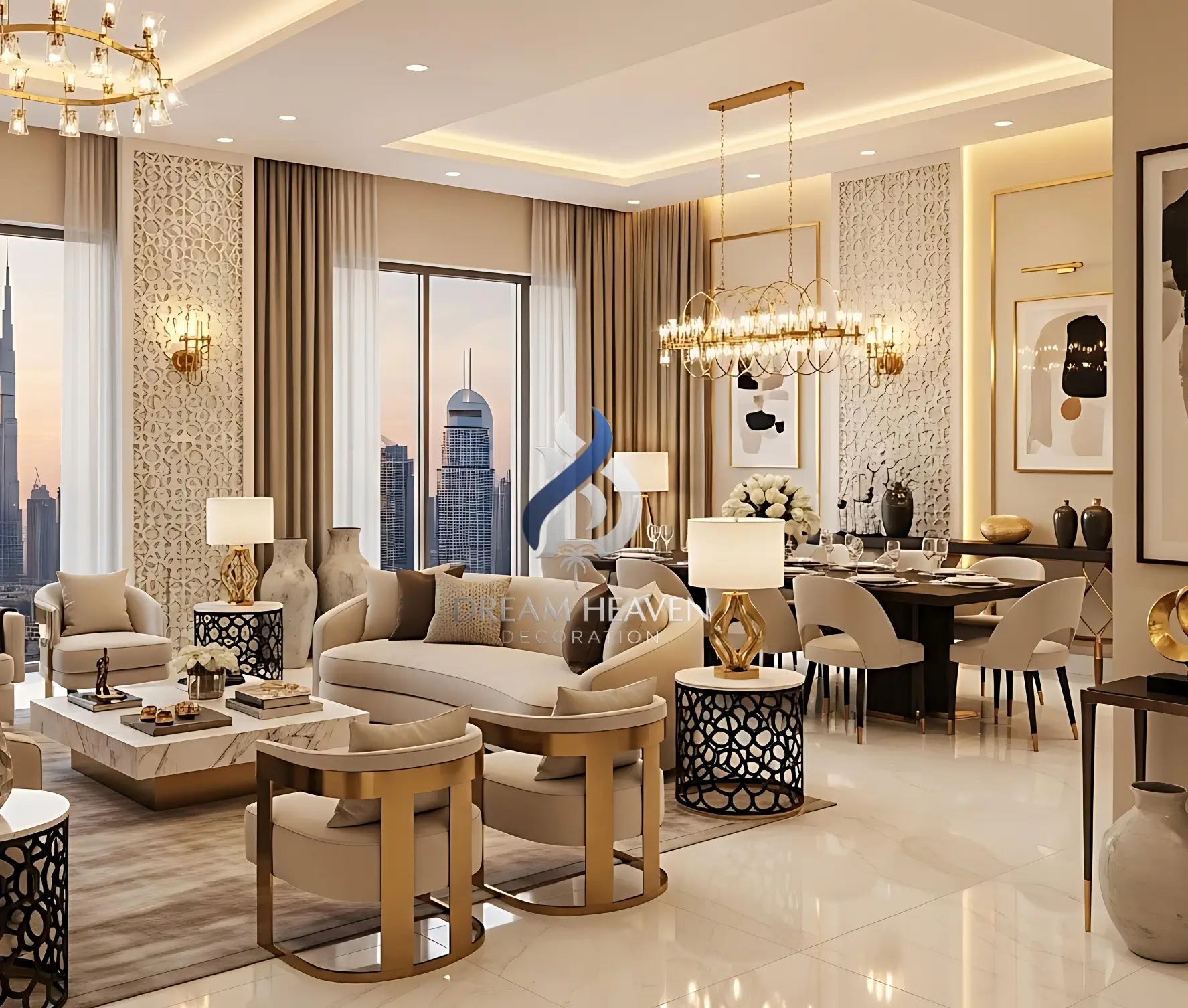 Interior Design & Fit-Out Services in Dubai - Dream Heaven Decoration