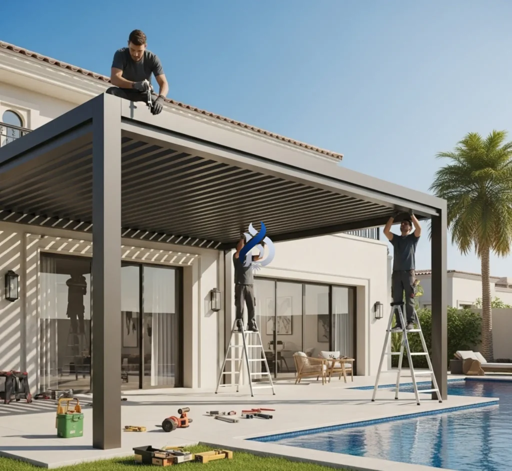 Dubai aluminium pergola maintenance & repairs