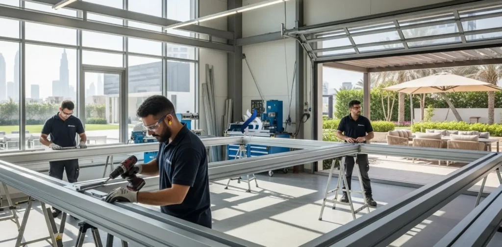 Dubai metal fabrication & pre‑assembly