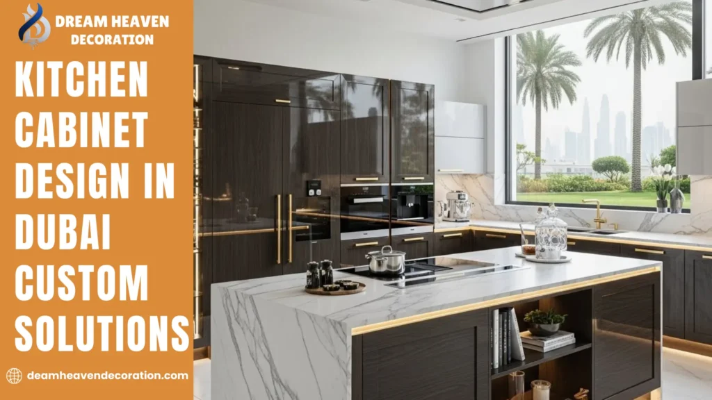Luxury Kitchen Cabinet Design in UAE