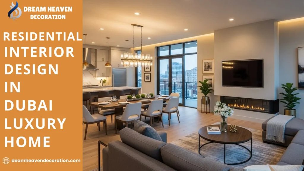 Residential Interior Design Services In Dubai