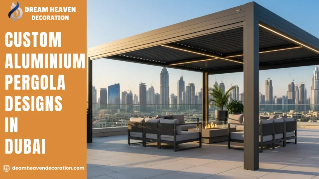 Aluminium Pergola Designs & Installation in Dubai