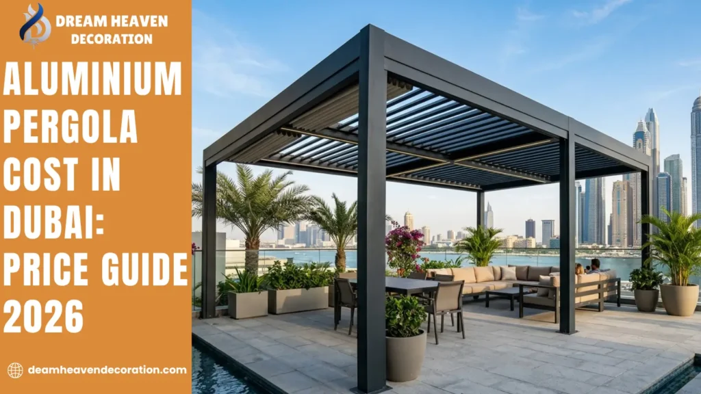 Aluminium Pergola Cost in Dubai Price Guide