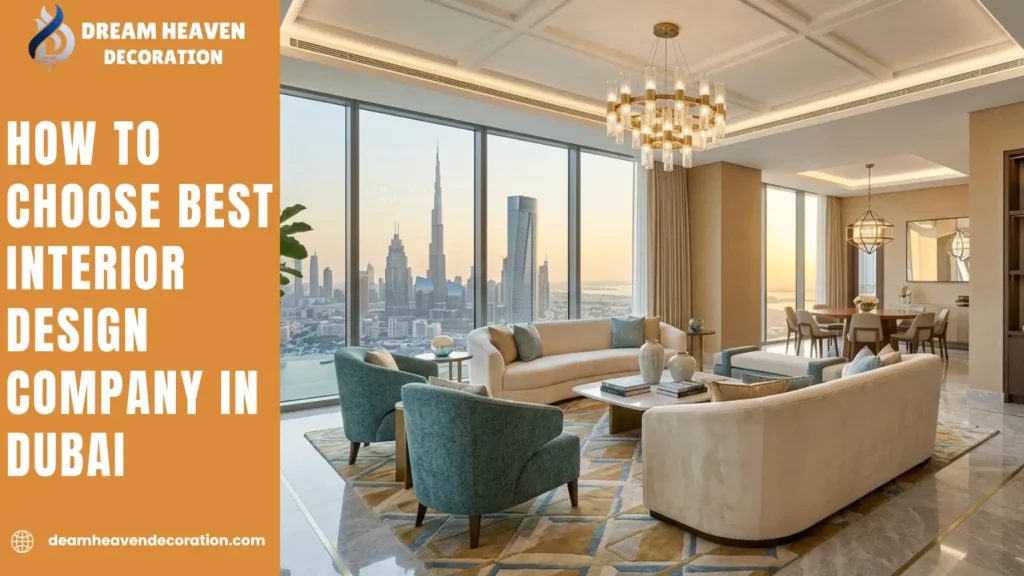 How to Choose best Interior Design Company in Dubai